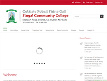 Tablet Screenshot of fingalcc.ie